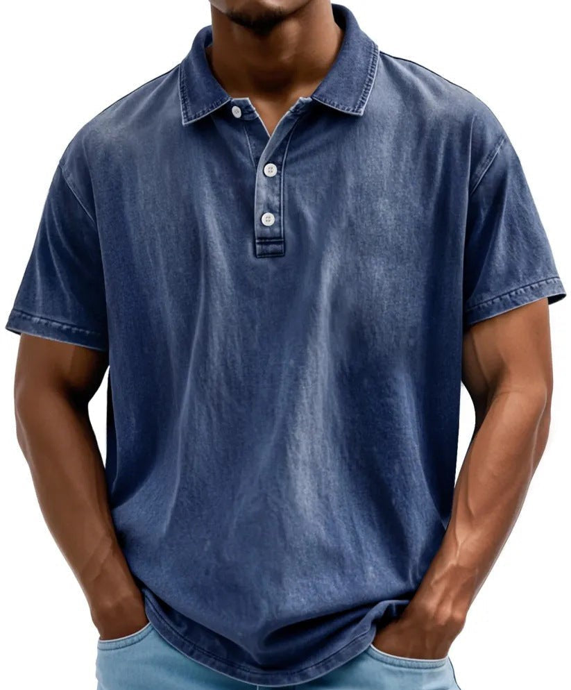 Dorian | Męska Koszulka Polo W Stylu Vintage