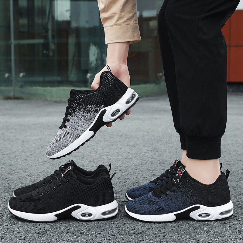 Sneakersy biegowe z amortyzowaną podeszwą i wsparciem pięty