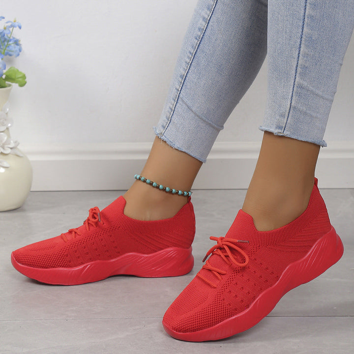 Damskie Dziane Sneakersy Wsuwane Z Wkładką Memory