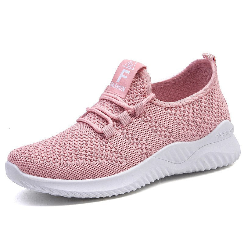 Unisex Lekkie Sneakersy Dzianinowe Wsuwane Z Podeszwą Eva