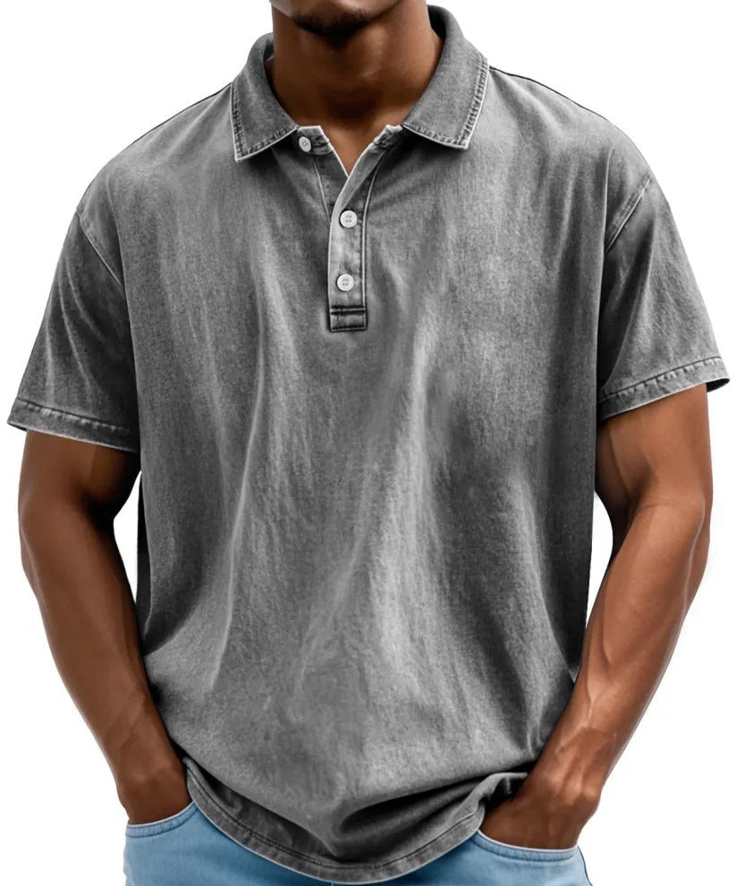 Dorian | Męska Koszulka Polo W Stylu Vintage