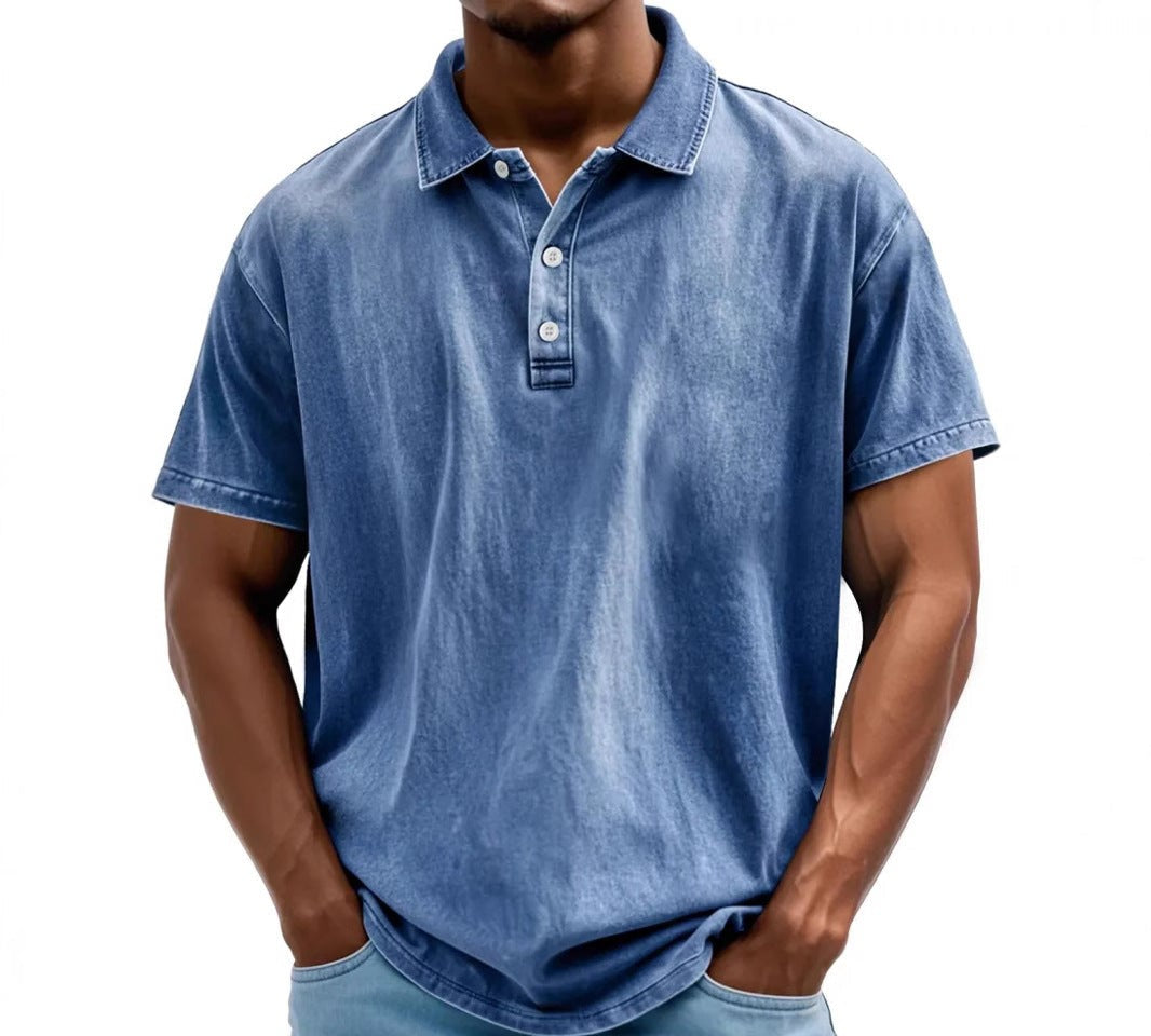 Dorian | Męska Koszulka Polo W Stylu Vintage