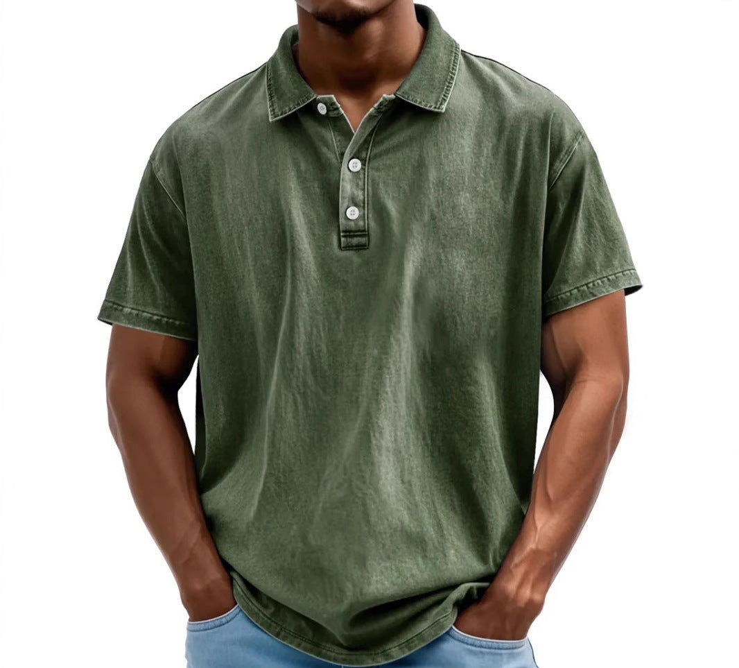 Dorian | Męska Koszulka Polo W Stylu Vintage