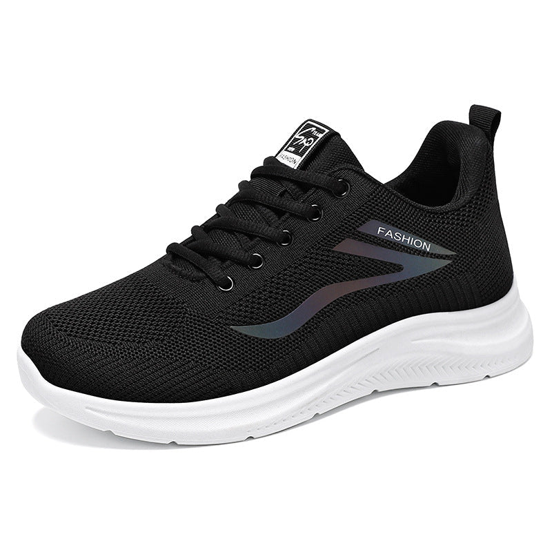 Codzienne sneakersy z wygodną cholewką i antypoślizgowym bieżnikiem