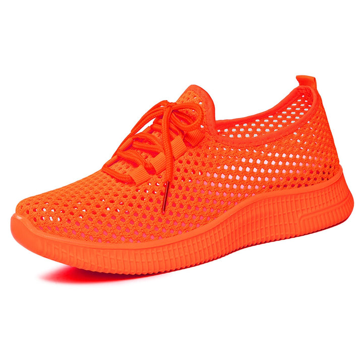 Wygodne damskie sneakersy z przewiewnej siateczki na co dzień