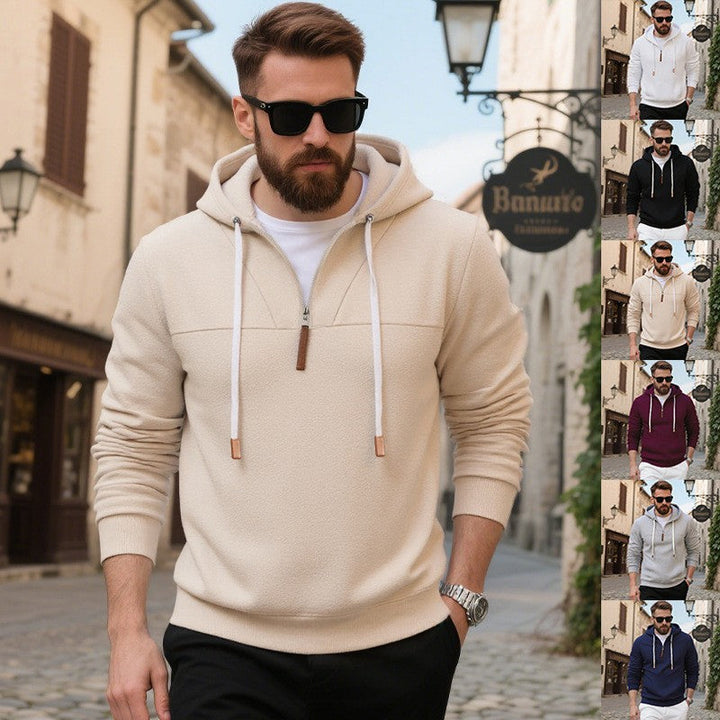 Męska bluza z kapturem Soft Fleece – widok z przodu