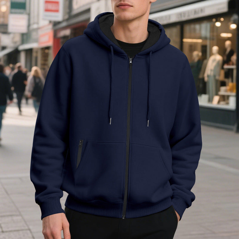 Męska bluza z kapturem o luźnym fasonie oversize