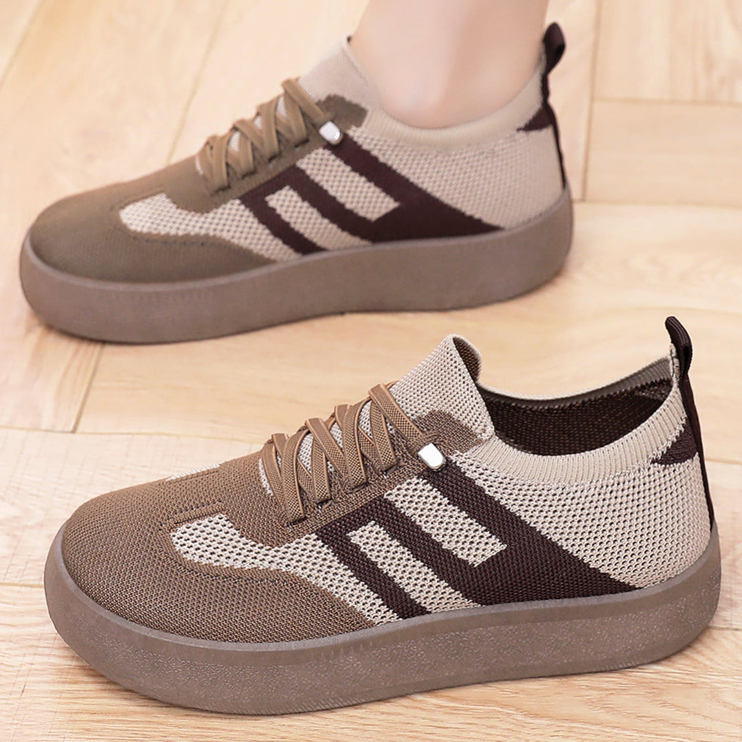 Sneakersy damskie z elastyczną cholewką typu skarpeta
