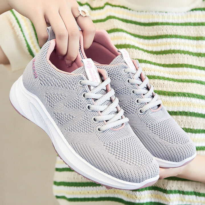 Męskie lekkie sneakersy dzianinowe z amortyzującą podeszwą