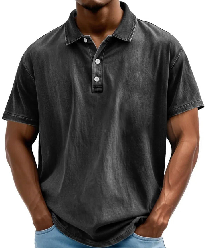 Dorian | Męska Koszulka Polo W Stylu Vintage
