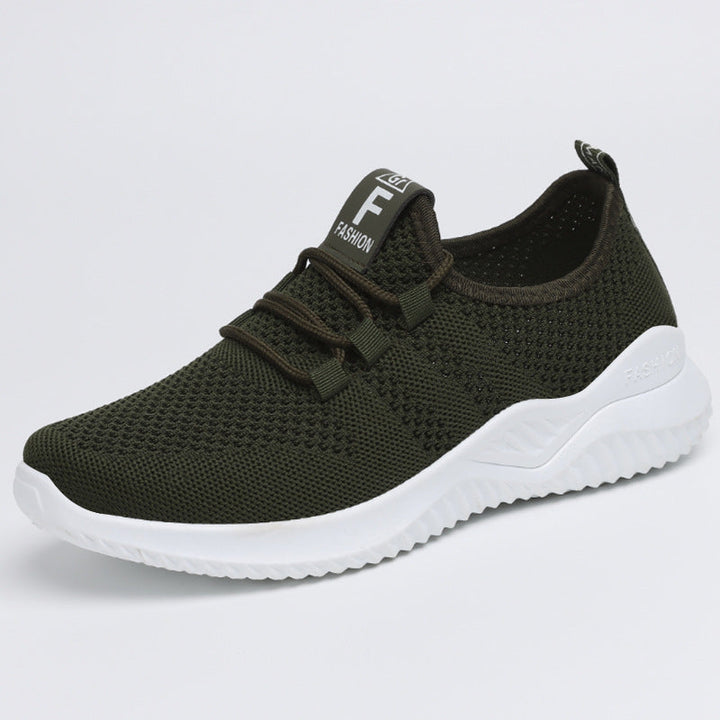 Unisex Lekkie Sneakersy Dzianinowe Wsuwane Z Podeszwą Eva