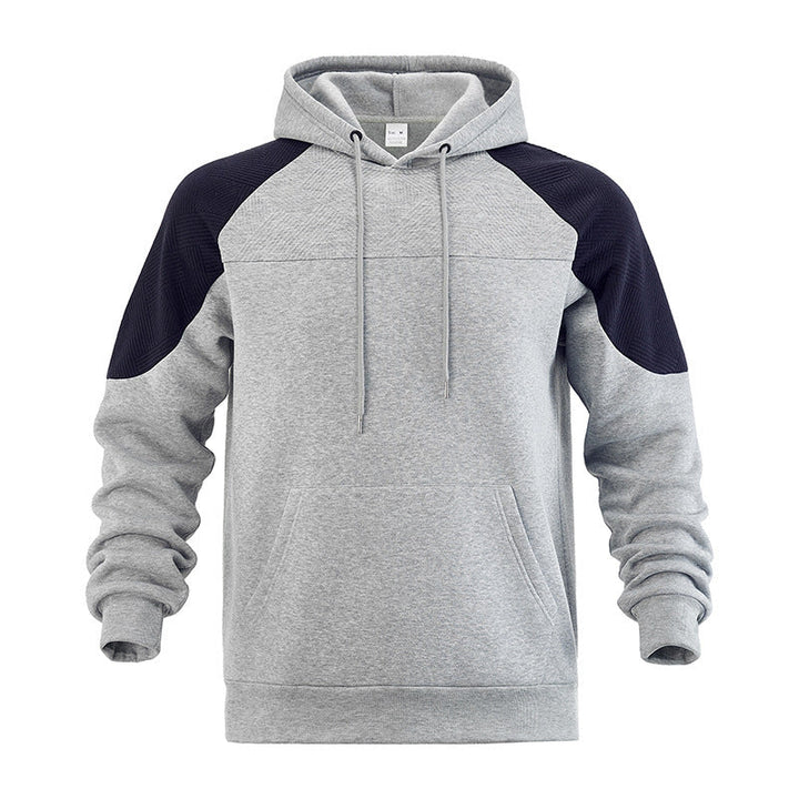 Męska bluza sportowa z kapturem w stylizacji casual
