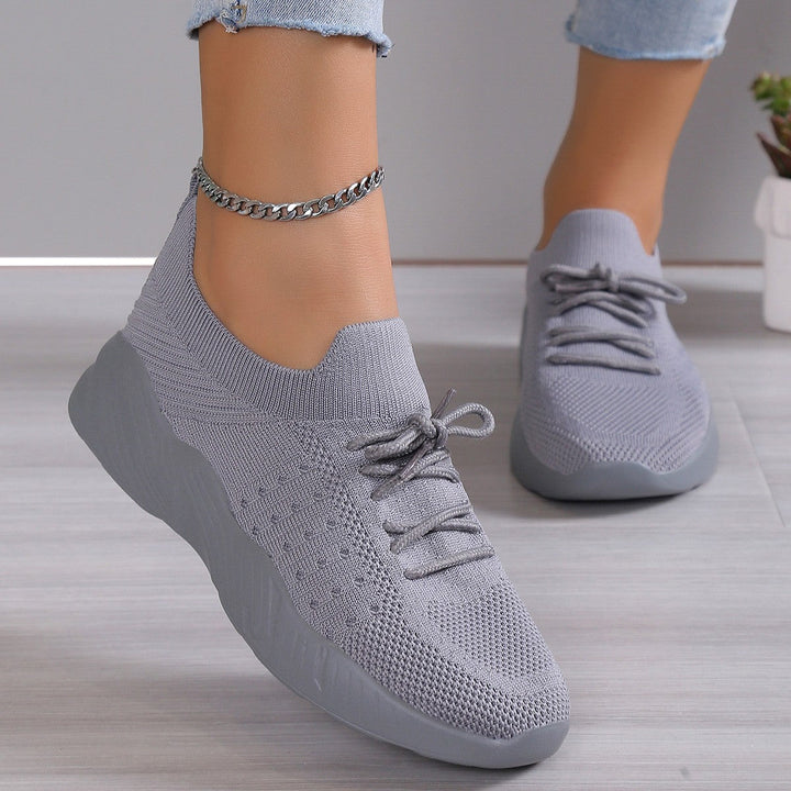 Damskie Dziane Sneakersy Wsuwane Z Wkładką Memory