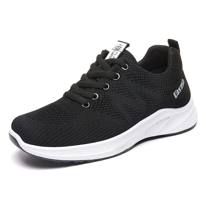 Damskie Lekkie Sneakersy Dzianinowe z Amortyzacją