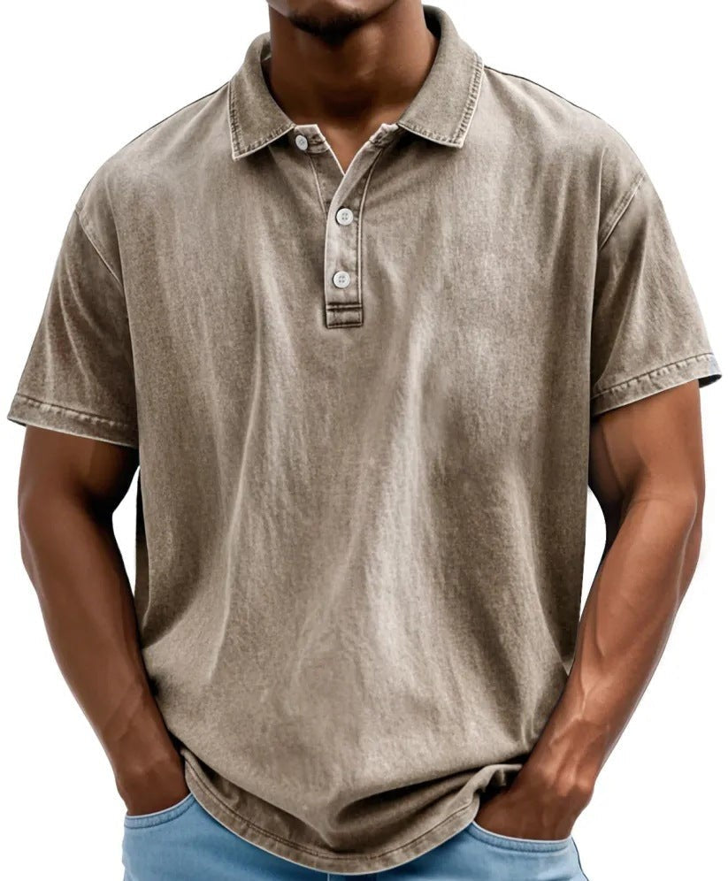 Dorian | Męska Koszulka Polo W Stylu Vintage