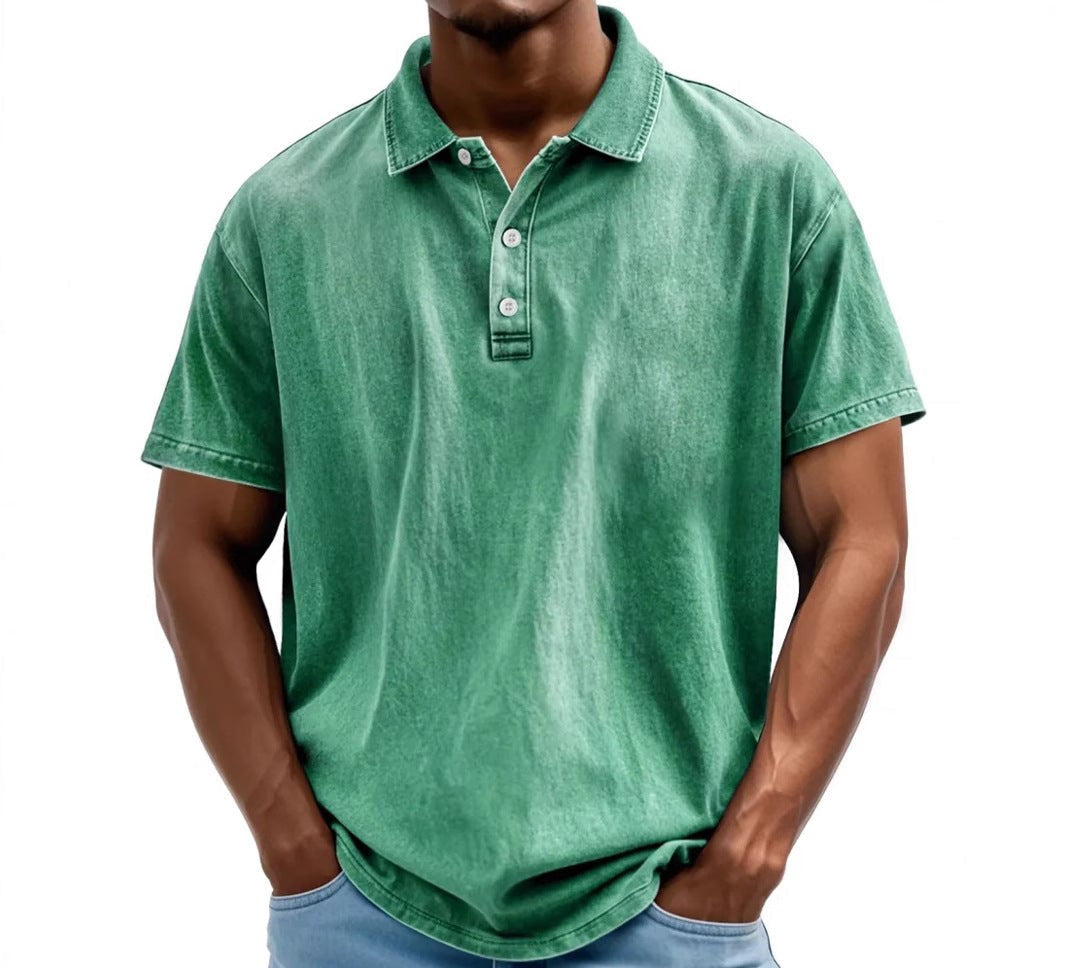 Dorian | Męska Koszulka Polo W Stylu Vintage