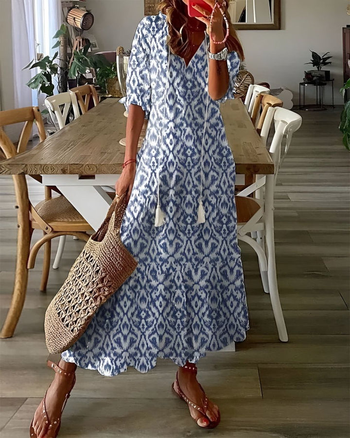Celina | Sukienka Damska Boho Luźna