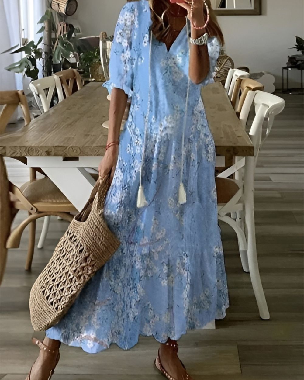 Celina | Sukienka Damska Boho Luźna