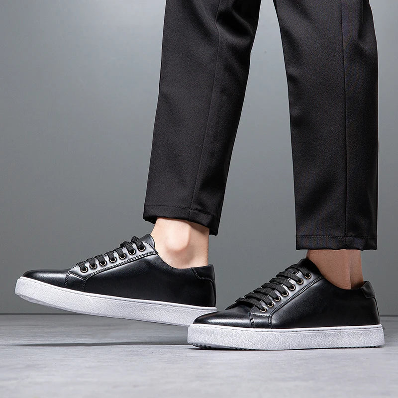 Sneakersy Męskie Casual Sznurowane
