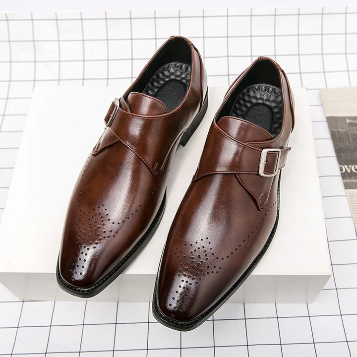 Buty Męskie Monk Strap
