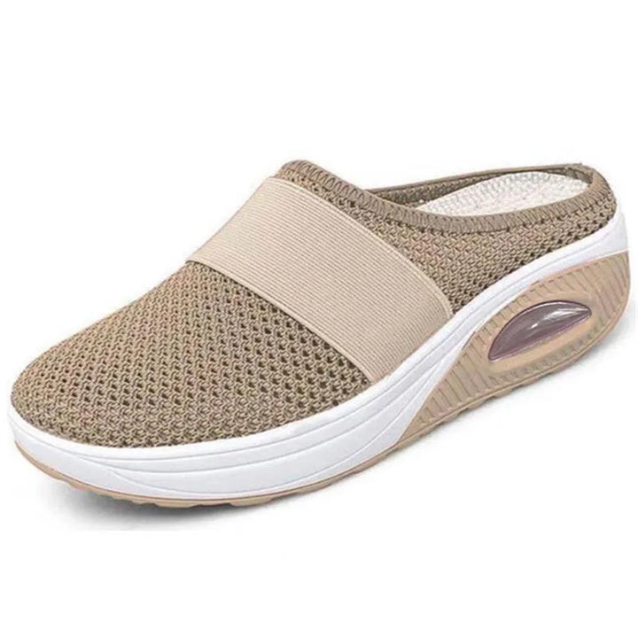 Damskie Wsuwane Buty Casual z Przewiewną Siateczką