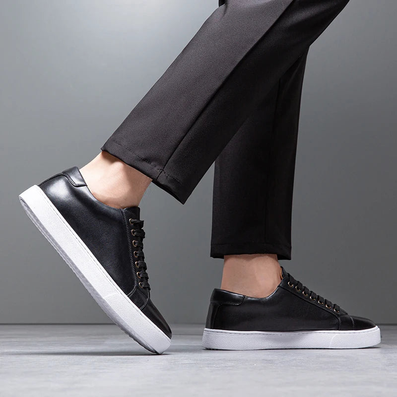 Sneakersy Męskie Casual Sznurowane