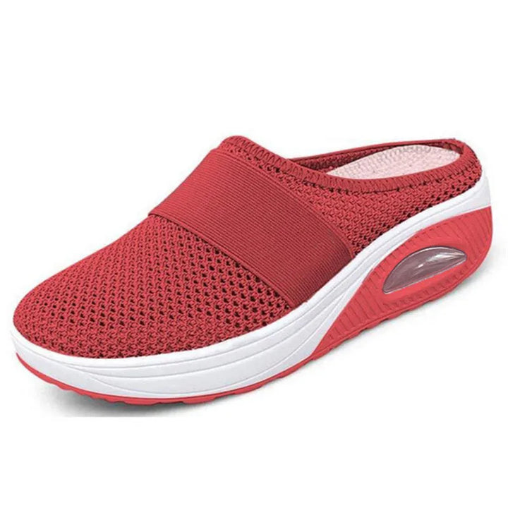 Damskie Wsuwane Buty Casual z Przewiewną Siateczką