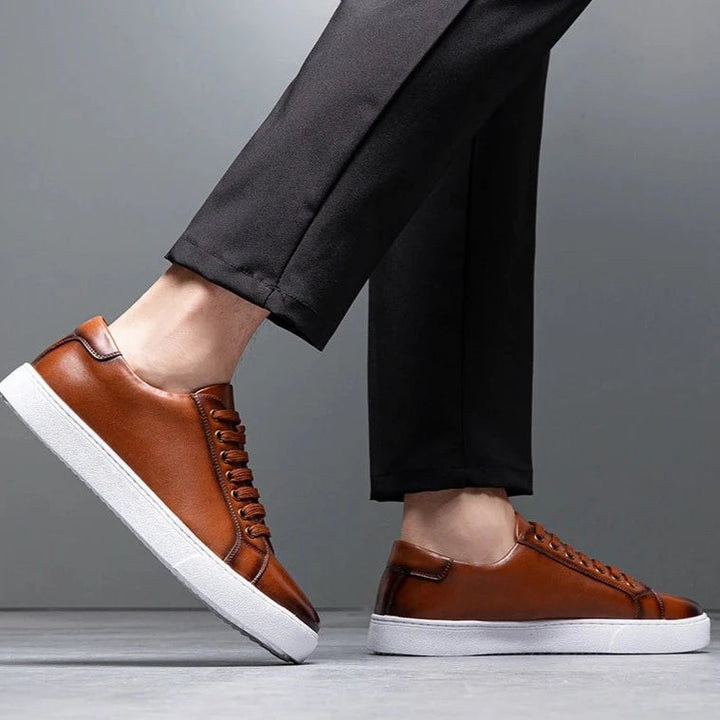 Sneakersy Męskie Casual Sznurowane