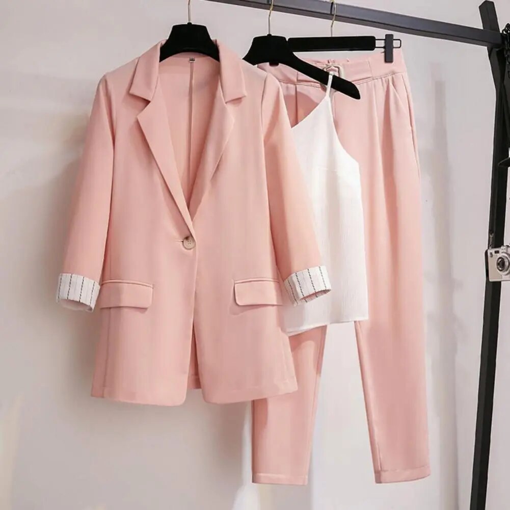 Eliza | Garnitur Damski Dwuczęściowy Slim Fit