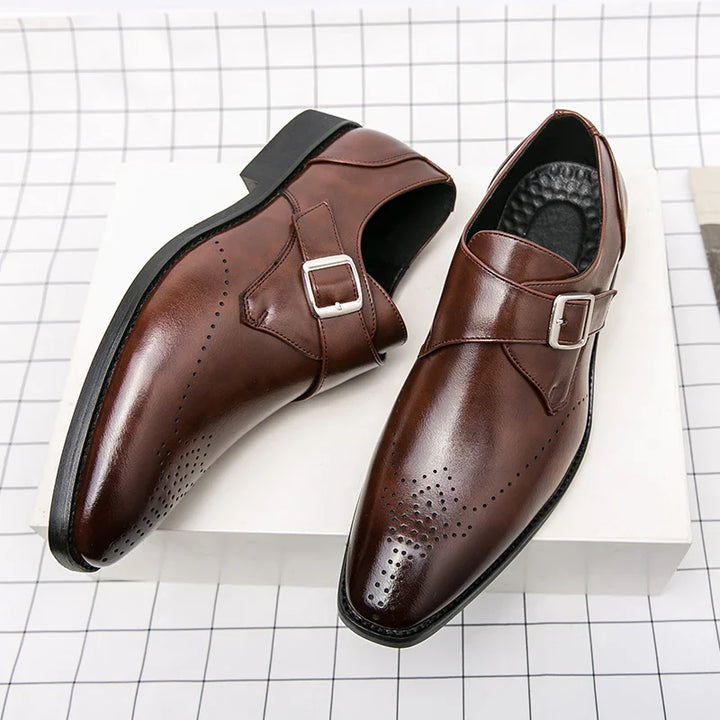 Buty Męskie Monk Strap
