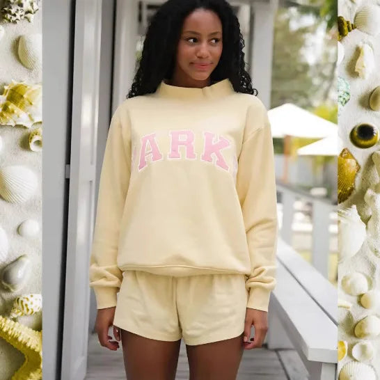 Martyna | Sweter Damski Oversize Z Nadrukiem