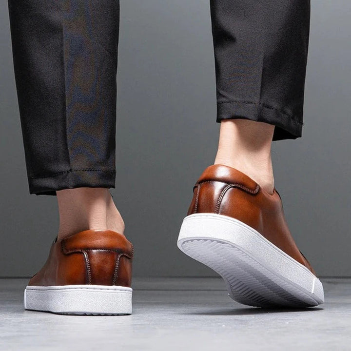 Sneakersy Męskie Casual Sznurowane
