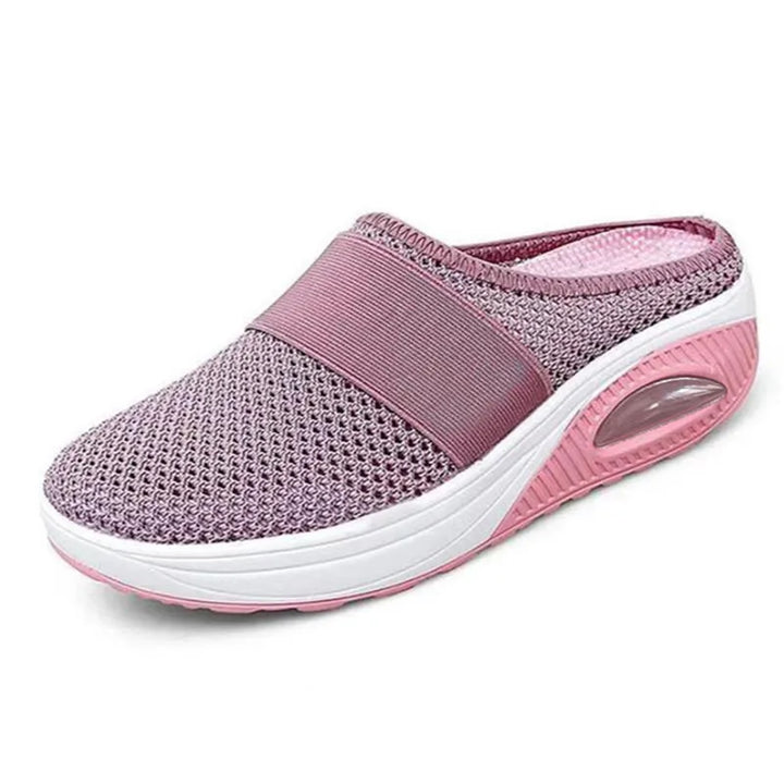 Damskie Wsuwane Buty Casual z Przewiewną Siateczką