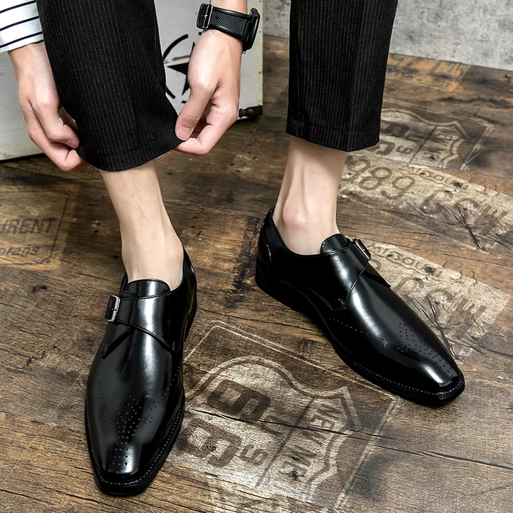 Buty Męskie Monk Strap