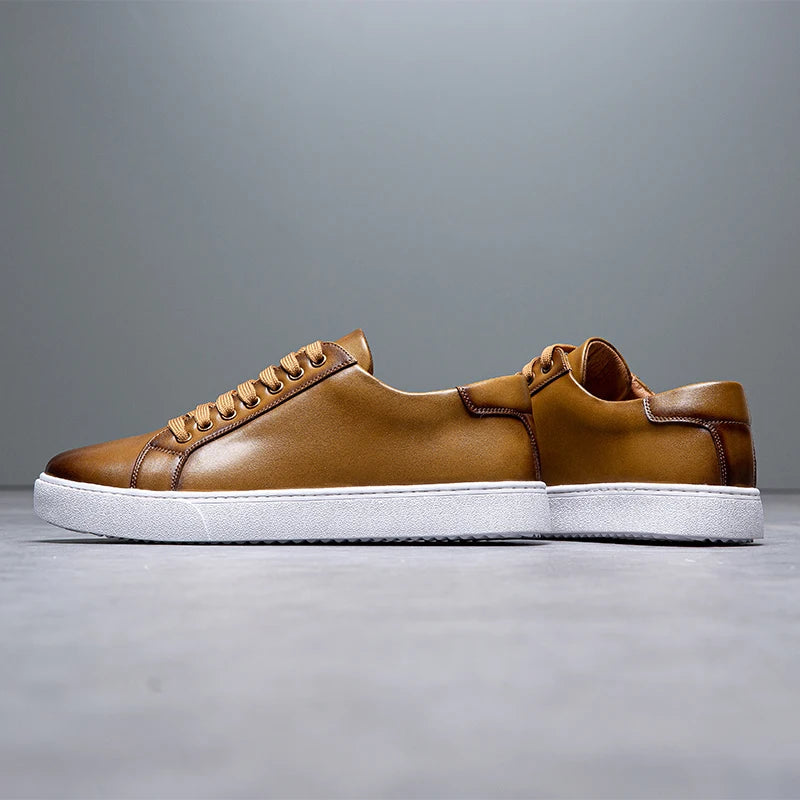 Sneakersy Męskie Casual Sznurowane