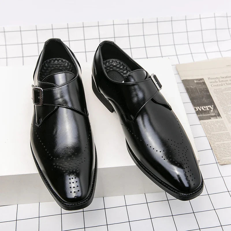 Buty Męskie Monk Strap