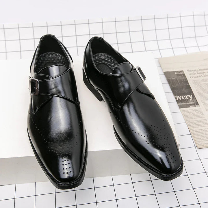 Buty Męskie Monk Strap