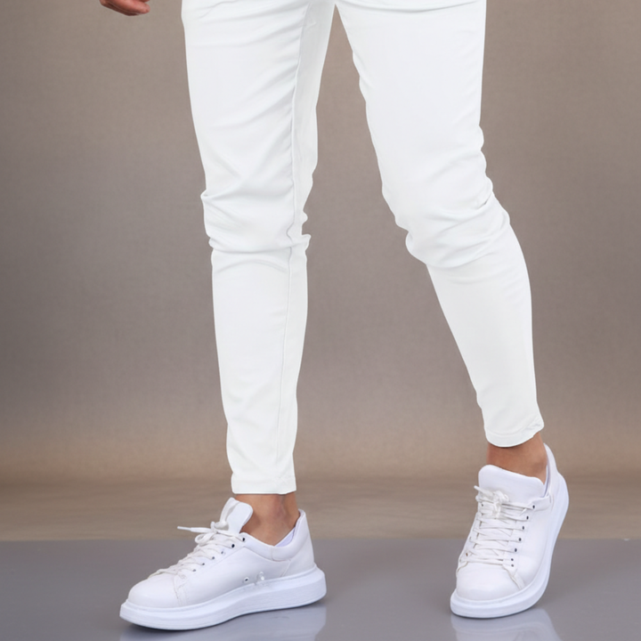 Nolan | Męskie Spodnie Chino Skinny Fit