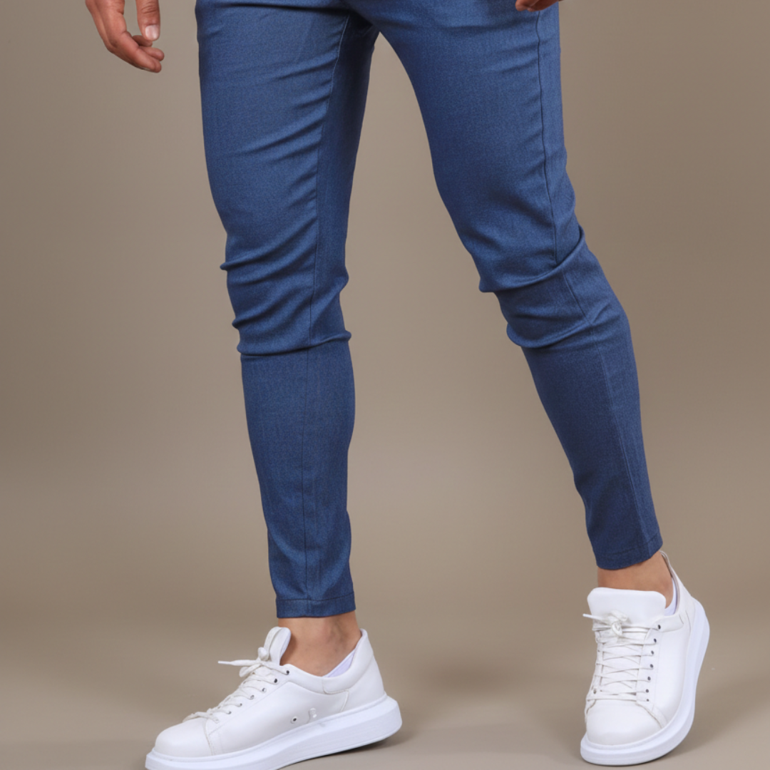 Nolan | Męskie Spodnie Chino Skinny Fit