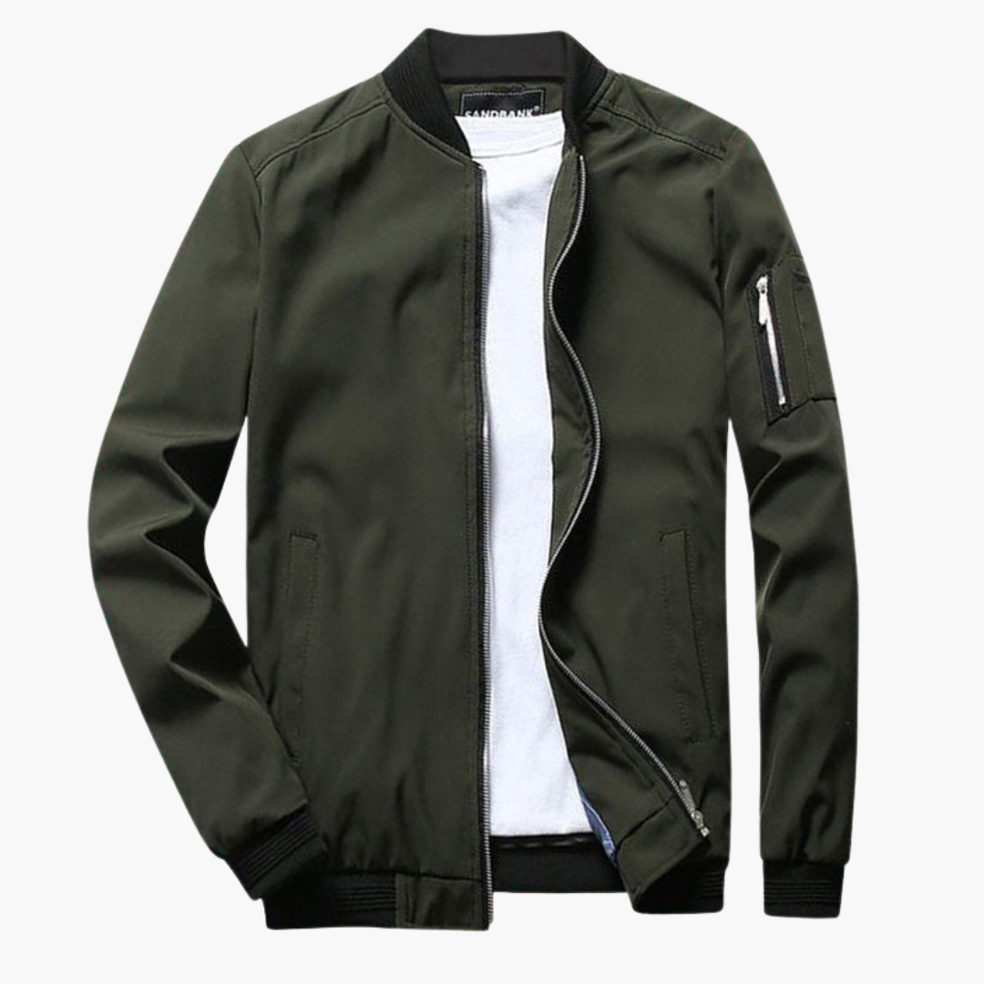 Kurtka Wiosenna Męska Bomber