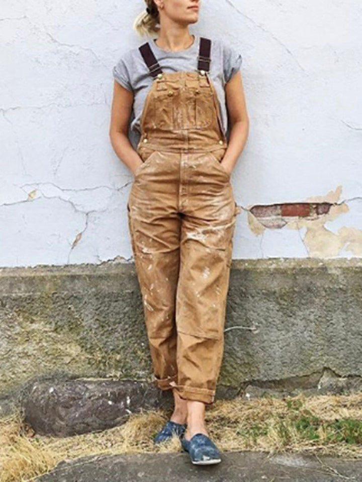 Kombinezon Damski Ogrodniczki Casual Workwear