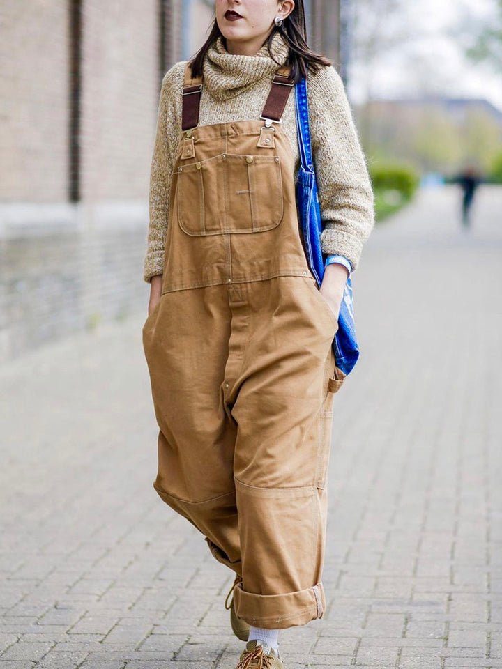 Kombinezon Damski Ogrodniczki Casual Workwear