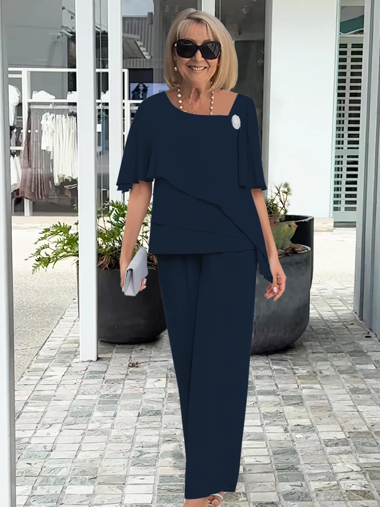Elżbieta | Komplet Damski Dwuczęściowy Elegancki