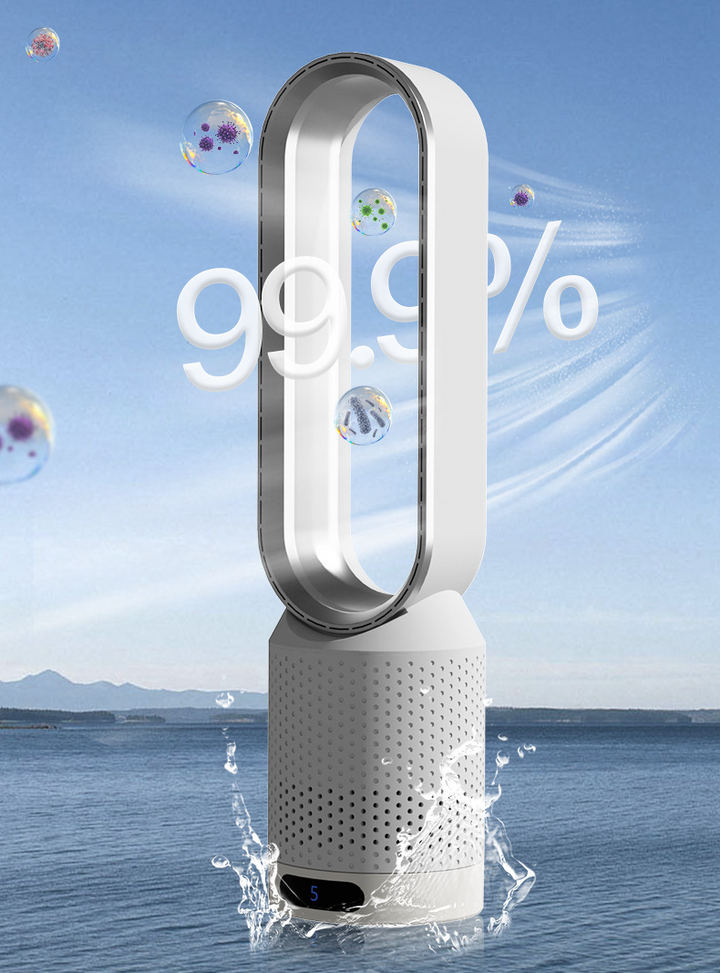 Wentylator Kolumnowy Z Filtrem HEPA, Funkcją Jonizacji I Oscylacją 90°