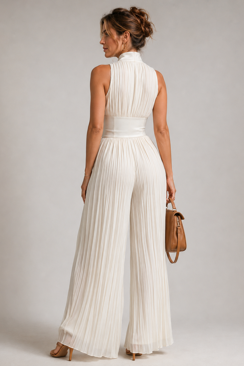 Albina | Kombinezon Damski Halter Elegancki