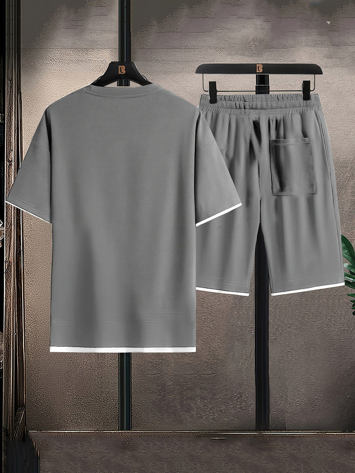 Męski Zestaw Casual T-Shirt i Szorty