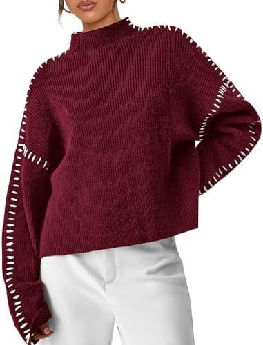 Damski sweter oversize w codziennej stylizacji