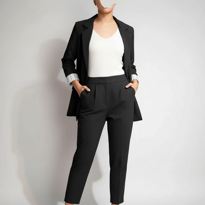 Eliza | Garnitur Damski Dwuczęściowy Slim Fit