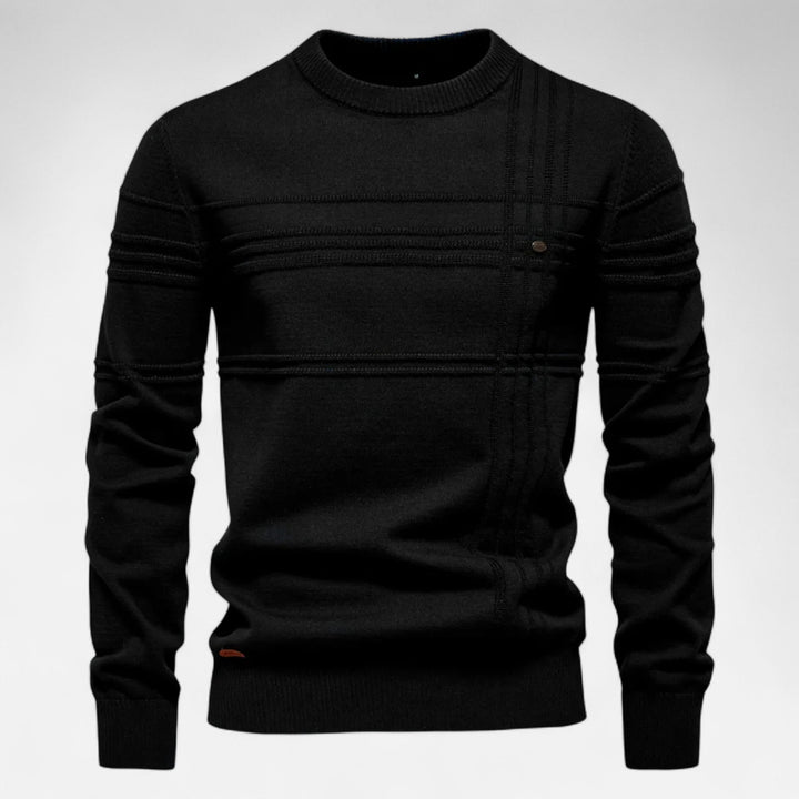 Sweter Męski W Paski