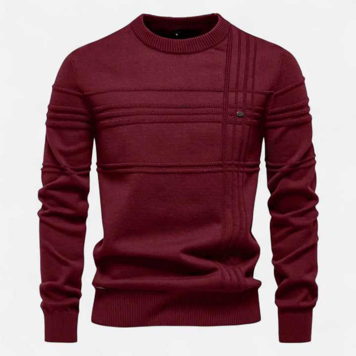Sweter Męski W Paski